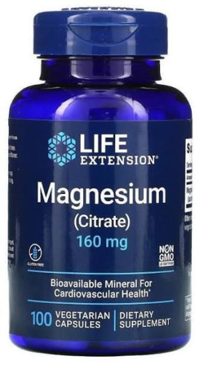 Magnesium (Citrate) 160 mg Магний, Magnesium (Citrate) 160 mg - Magnesium (Citrate) 160 mg Магний